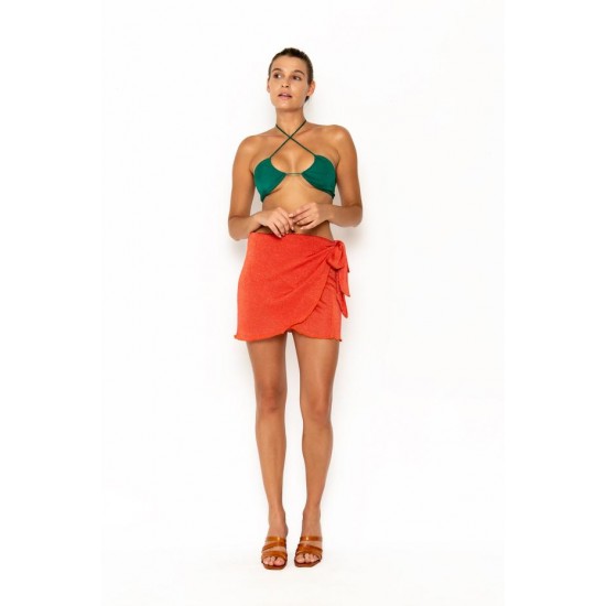 Online Store SALINAS Campari - Mini Wrap Skirt - sommer swim -S212