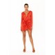 Online Store MADEIRA Campari - Wrap Dress - sommer swim -S218