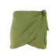 Online Store SALINAS Chartreuse - Mini Wrap Skirt - sommer swim -S213