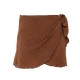 Online Store SALINAS Cinnamon - Mini Wrap Skirt - sommer swim -S214