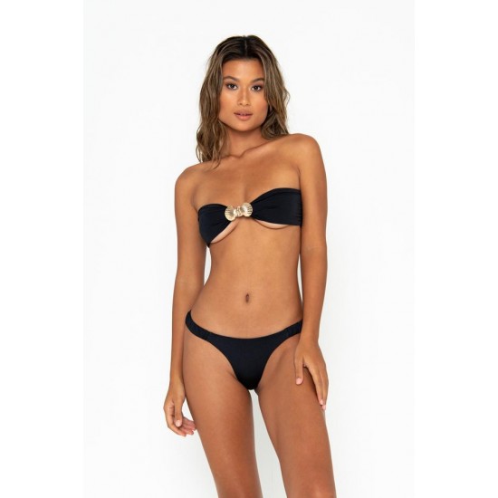Online Store CINDY Nero - Bandeau Bikini Top - sommer swim -S204