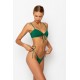 Online Store CARA Emerald - Brazilian Bikini Bottoms - sommer swim -S62
