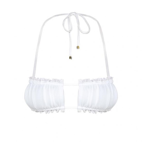 Online Store ESMEE Bianco - Halter Bikini Top - sommer swim -S144