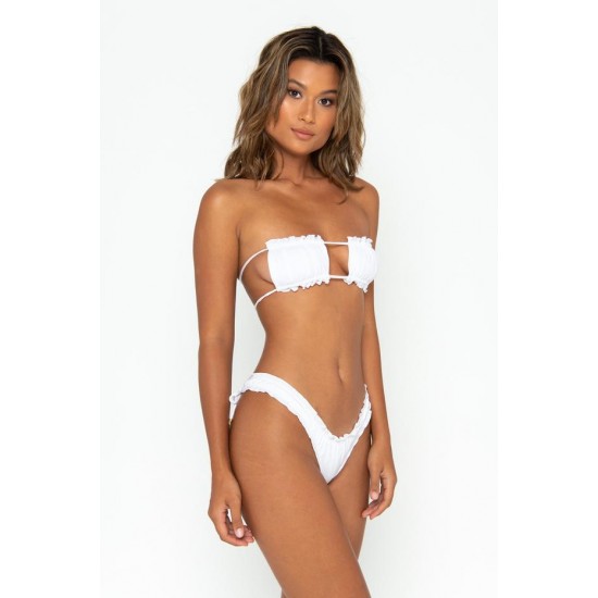 Online Store ESMEE Bianco - Halter Bikini Top - sommer swim -S152