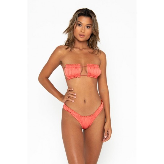 Online Store ESMEE Coral - Halter Bikini Top - sommer swim -S150