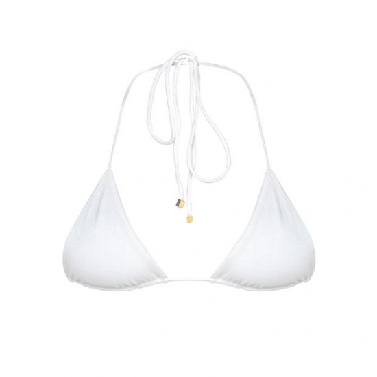 Online Store KAIA Bianco - Triangle Bikini Top - sommer swim -S130