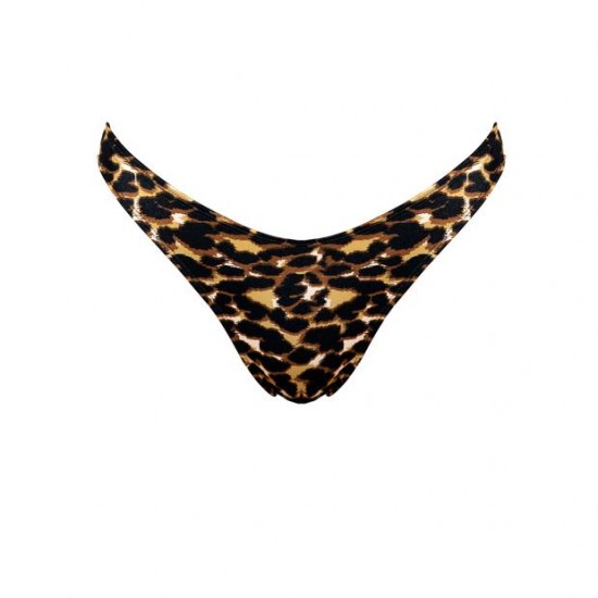 Online Store MAYA Leopard Luxe - High leg bikini bottoms - sommer swim -S6