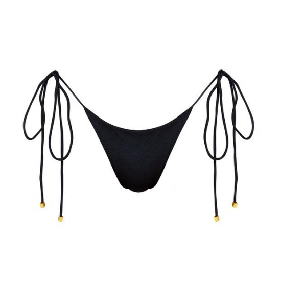 Online Store MILLA Nero - Tie Side Bikini Bottoms - sommer swim -S85