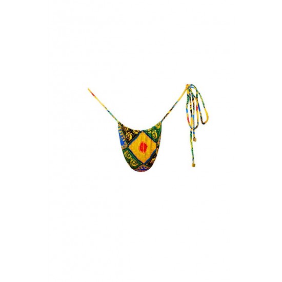 Online Store NAOMI Baroque - Tie Side Bikini Bottoms - sommer swim -S52