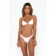 Online Store NICO Bianco - High leg bikini bottoms - sommer swim -S118