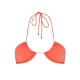 Online Store XENA Coral- Halter Bikini Top - sommer swim -S133