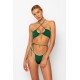 Online Store XENA Emerald- Halter Bikini Top - sommer swim -S166