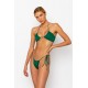 Online Store XENA Emerald- Halter Bikini Top - sommer swim -S139